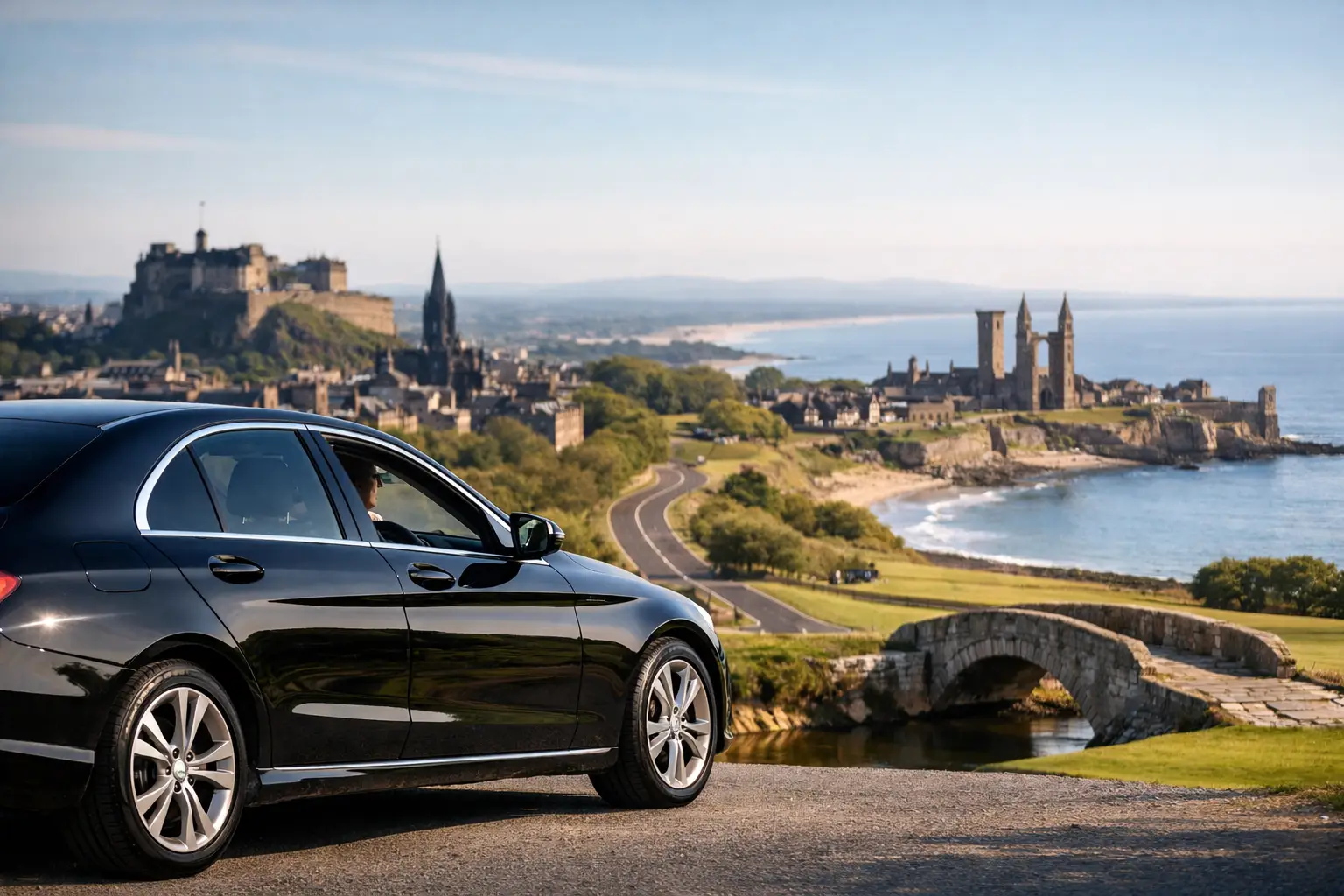 Edinburgh to St Andrews Chauffeur Service