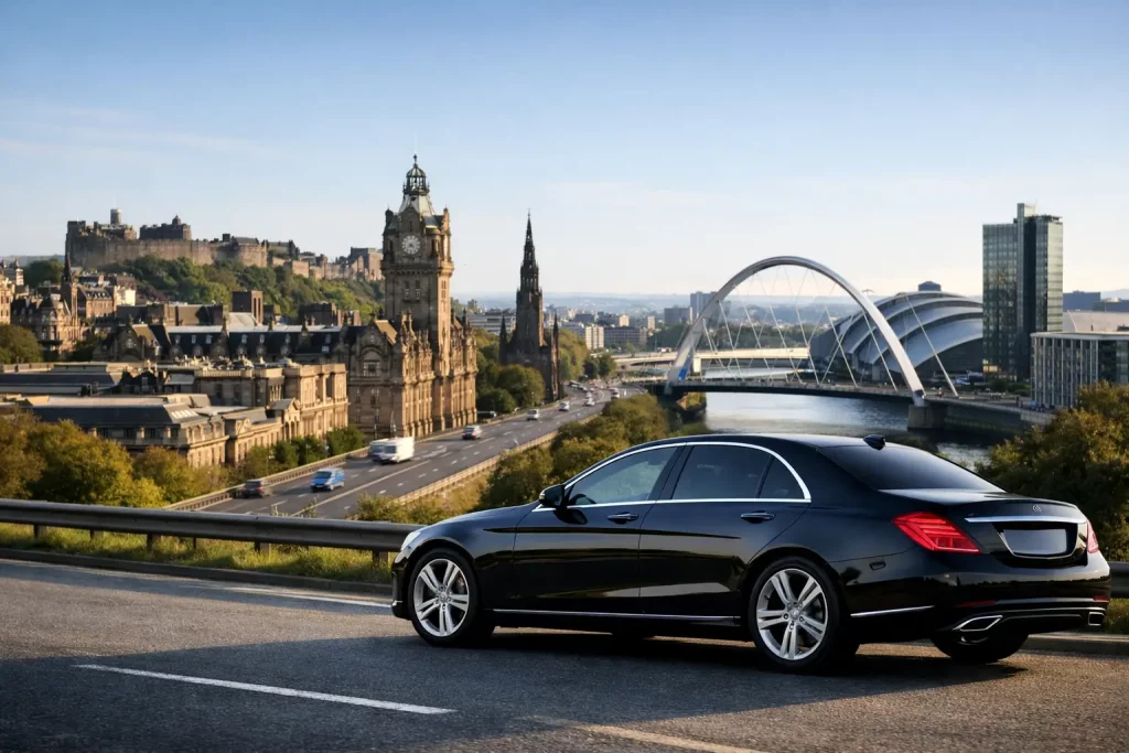Edinburgh to Glasgow Executive Car Service