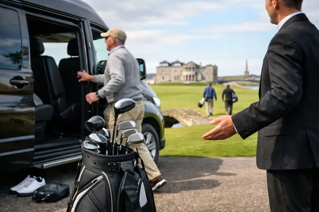 St Andrews Golf Transfer for Tee-Time Travel St Andrews Golf Transfer for Tee-Time Travel
